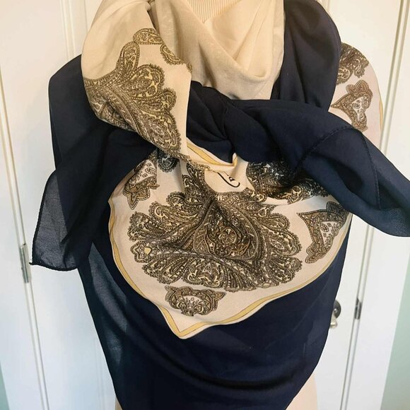 🤍 Vintage Silk Blend Scarf – Beste 2006 (Germany or Netherlands) - Picture 13 of 13